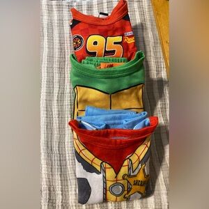Bundle of 3 Disney Character Toddler Pajamas